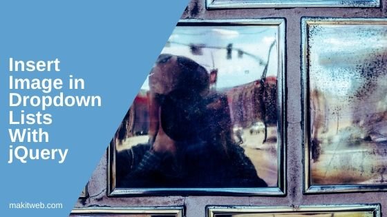 Insert Image in Dropdown lists with jQuery