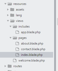 How to Load and pass data to View in Laravel